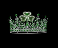Shamrock Diamond Silver Crown