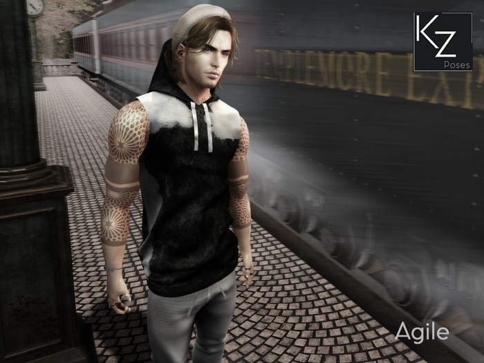 KZ poses - Agile - Male pose