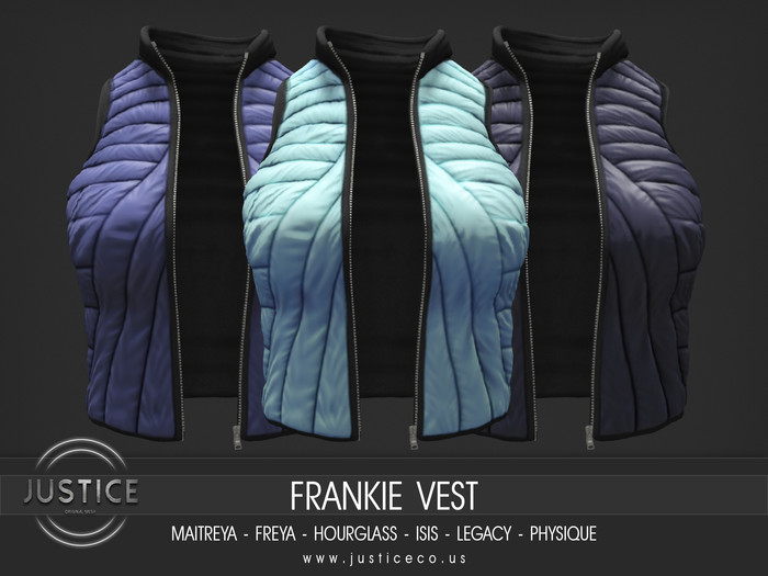 [JUSTICE] FRANKIE VEST - BLUES