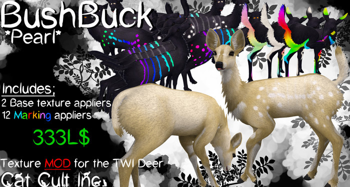 Cat Cult Inc. Bushbuck Pearl [Wear2Unpack]