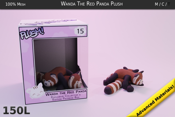 15. Wanda the Red Panda Plushie  - Collector's Edition