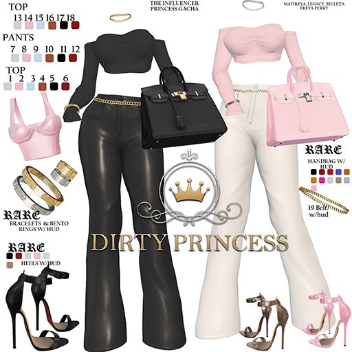 DIRTY PRINCESS-The Influencer Princess Top  LARA COMMON 17