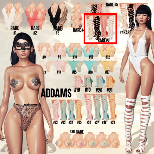 Addams - Cecilia Medium Boots - Maitreya - N*6 - Beige - RARE