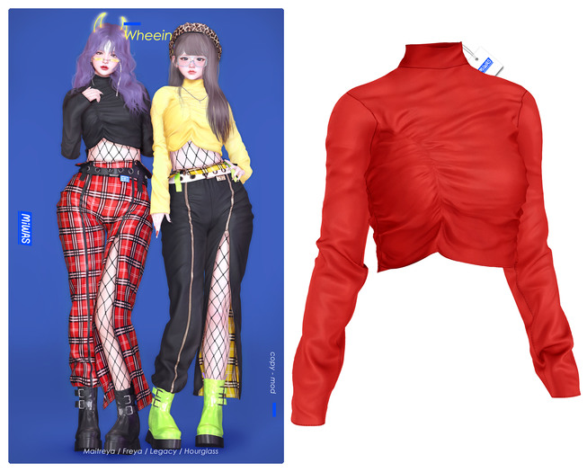 MIWAS / Wheein Top #Red