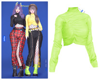 MIWAS / Wheein Top #NeonGreen