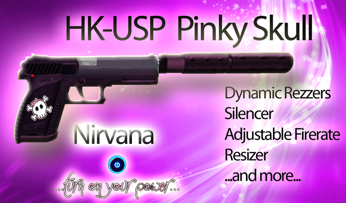 Nirvana Creations - HK-USP Pinky Skull v4.0 (Boxed)