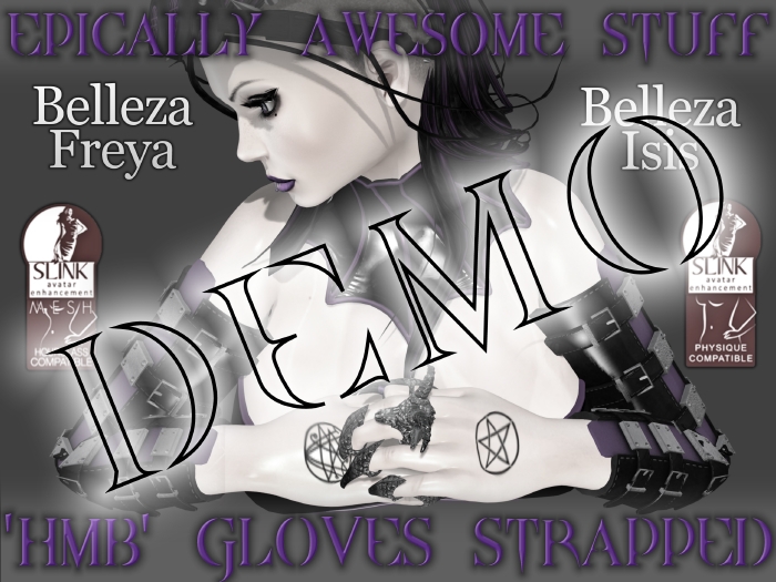 ~EAS~ 'HMB' gloves strapped  [DEMO]