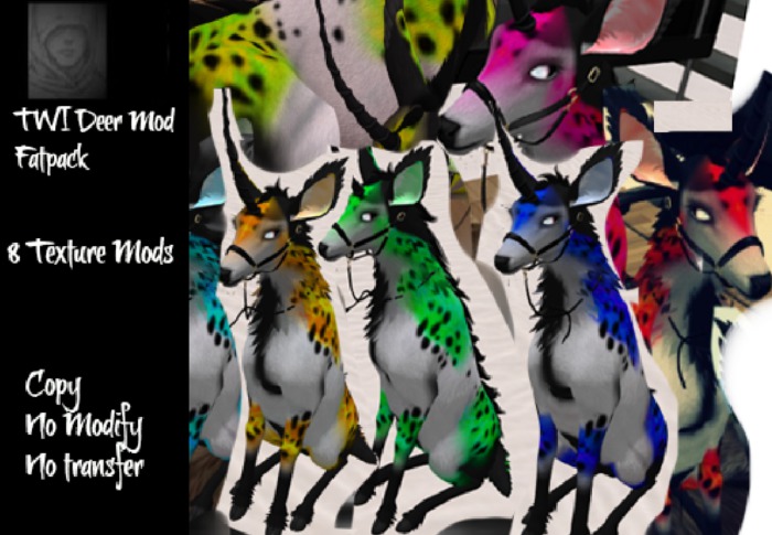 +DB+ Aeila Fatpack TWI Deer Texture Mod [ Boxed]