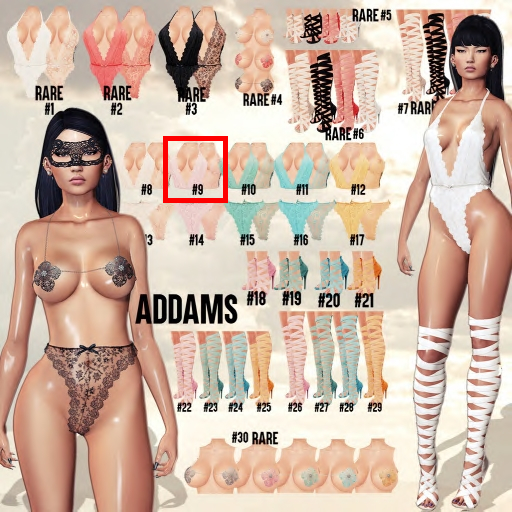 Addams - Cecilia Lace Nightgown Bra - Maitreya - N*9