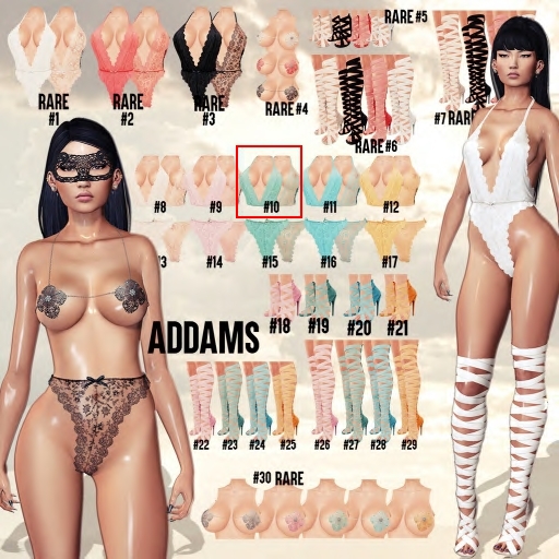 Addams - Cecilia Lace Nightgown Bra - Maitreya - N*10