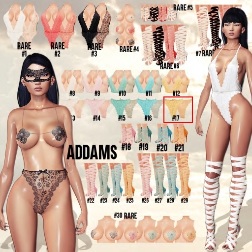 Addams - Cecilia Lace Nightgown Panty - Maitreya - N*17