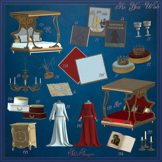 01. *SS* AW [ Bed Blue ] RARE