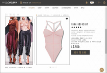 .miss chelsea. Yara Bodysuit Pink