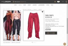 .miss chelsea. Yara Pants Red