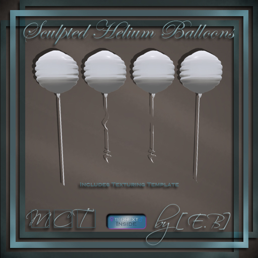[E.B] Sculpted Helium Balloons Kit v1.0 - Full Permission With Maps
