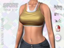TANK TOP - GOLD