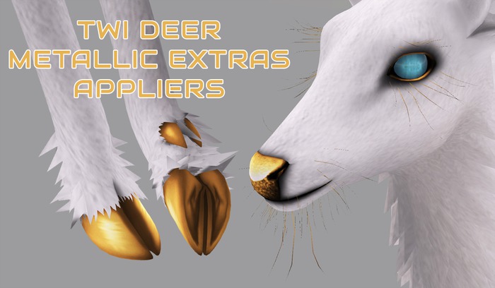 Snode - TWI Deer Metallic Hooves & Extras