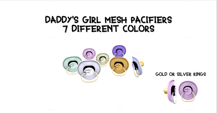 KD Daddy's Girl Pacifier {Rez}