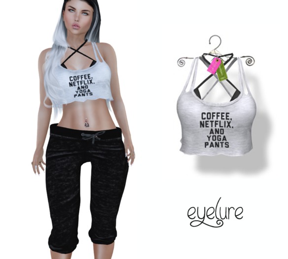 Eyelure Tank over Bikini Top  Dots/Green