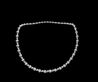 Diamond & Chain Necklace  (add to worn)