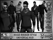 DEMO+V8-SHOP HUGO UNIVERSAL HUD COMPLET OUTFIT+