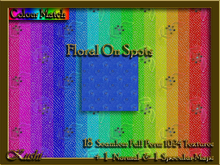 !Kushi! FloralOnSpots Textures -WearToUnpack