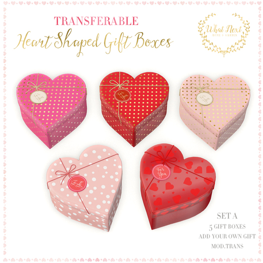 Second Life Marketplace {what next} Heart Shaped Gift Boxes Set A (boxed)