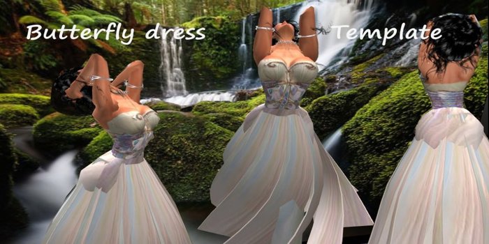 Butterfly Dress Template