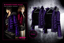 +grasp+/Hooded dawn jacket/Purple