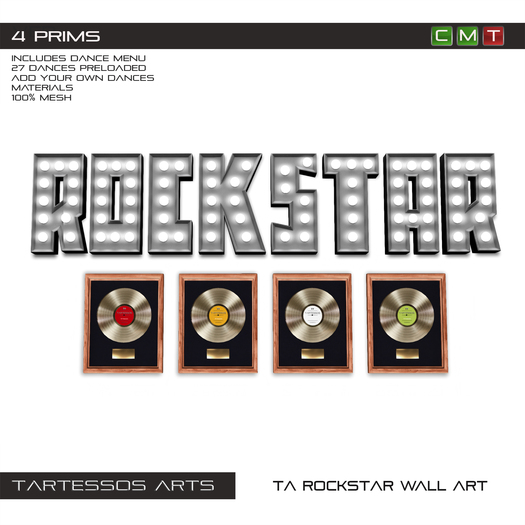 ::TA Rockstar Wall Art - Copy