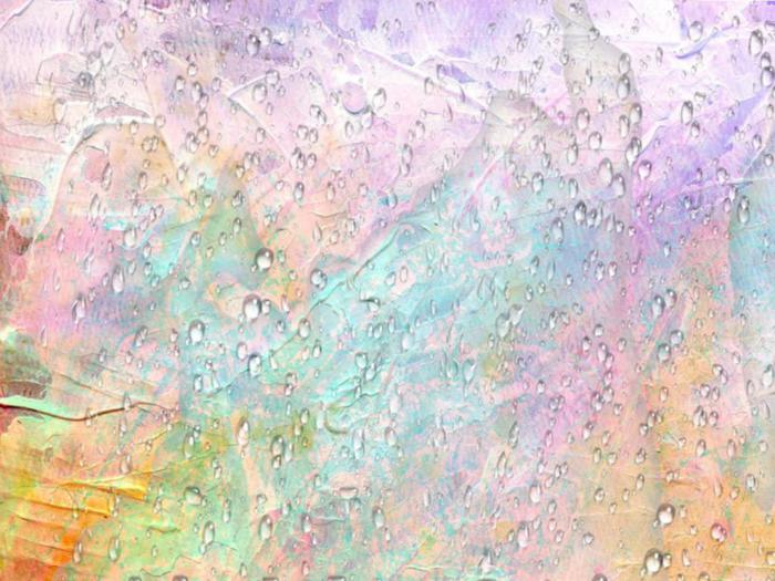 Pastel Raindrops Texture