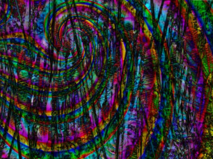 Rainbow Grunge Texture