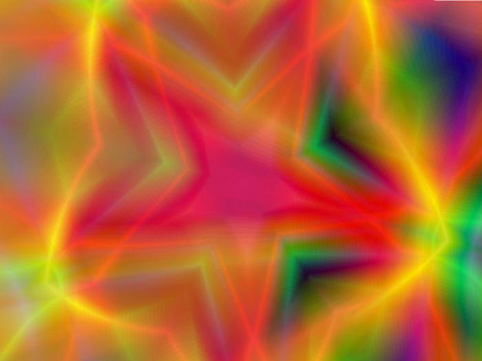 Neon Star Texture