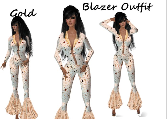Gold Blazer template