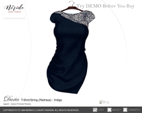 ~Nerido~ Daria T-Shirt-Indigo