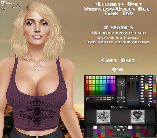 Maitreya Queen Bee/Princess Tank Top