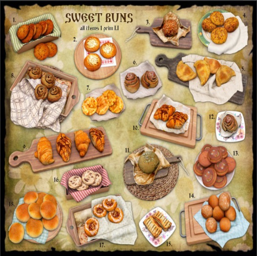 OW Set of buns v17