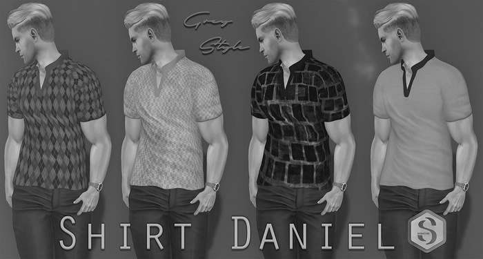 Grey Style shirt Daniel Signature only DEMO