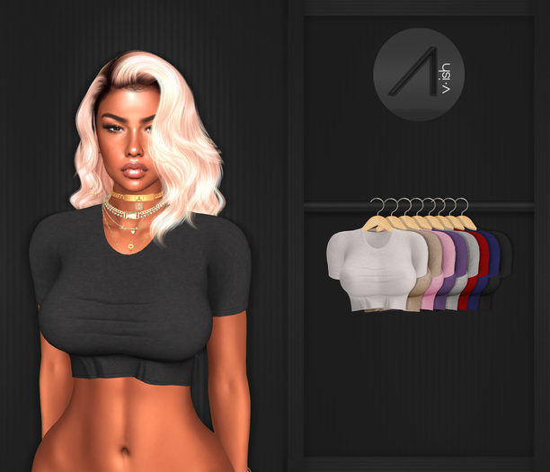 /\- Wait Up Crop Top FATPACK 