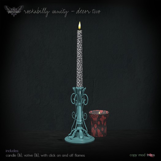.pt. rockabilly vanity - decor 2 (add)