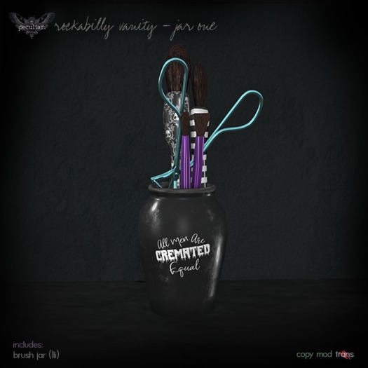.pt. rockabilly vanity - jar 1 (add)