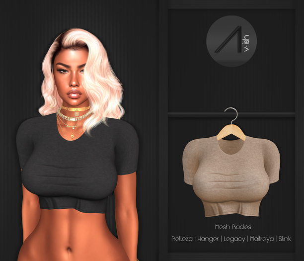 /\- Wait Up Crop Top Nude (ADD to Unpack)