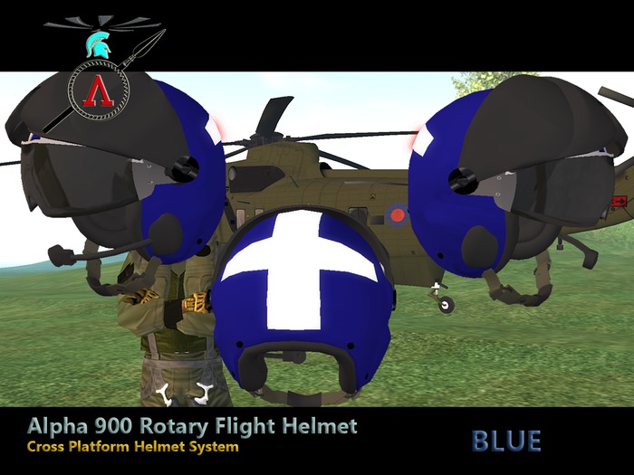 BLUE - A900 HELMET (BOX)