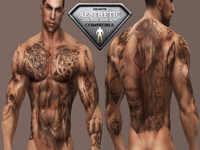 Tattoo LD - NIRAMYTH-  3 version intensities-light-medium