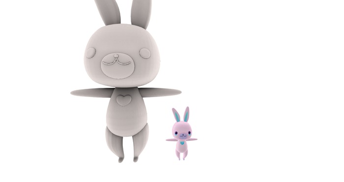 Rigged Easter Bunny BOX