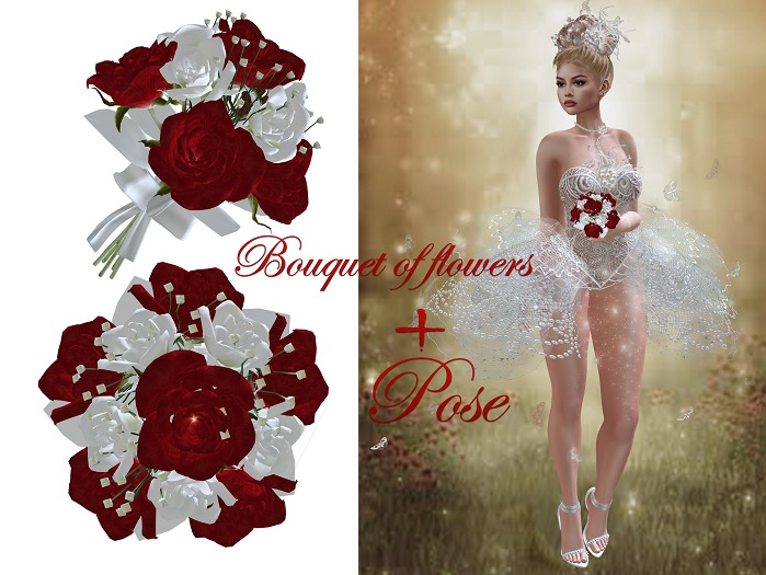 InStyle- Bouquet of flowers + Pose -Promotion until March 08