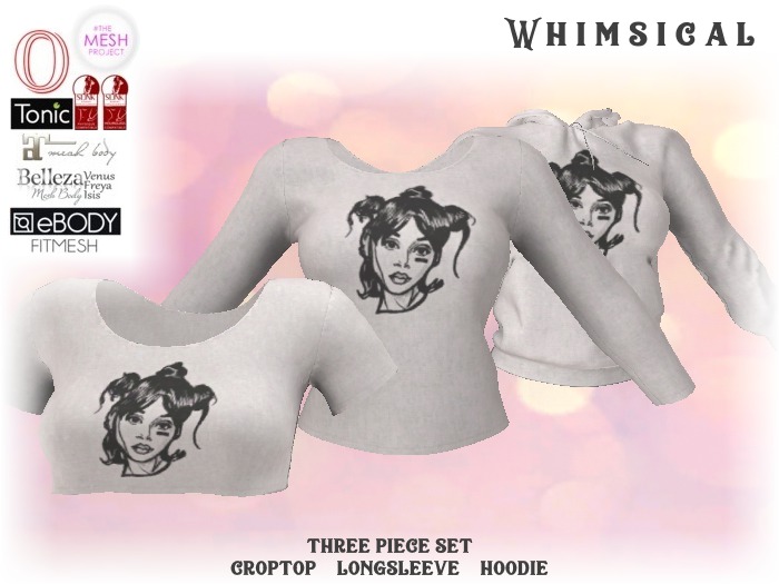 [Whimsical] Girl's Mesh Tops - Lefty Girl