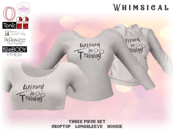 [Whimsical] Girl's Mesh Tops - Harry Wizard