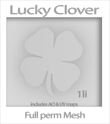 Lucky Clover Full perm Mesh