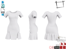 Dae Obj FBX For Women's Dress With Double Zip Slink, Maitreya, Ocacin Voluptuous, Belleza, Tonic 